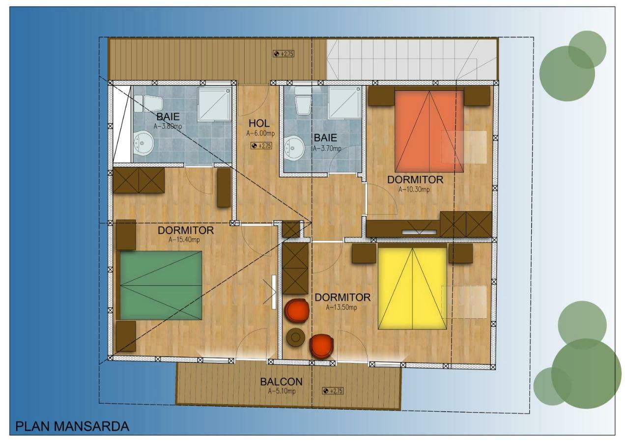 Casa Bella Villa Rîşnov Eksteriør billede